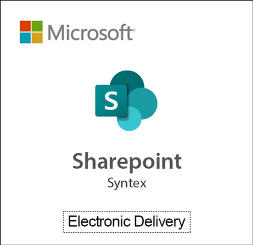  Microsoft Sharepoint Syntex - Annual Subscription 