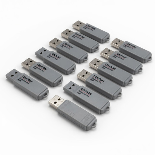 Centon Electronics Mp Valuepack Usb 2.0 Datastick Pro Grey, 8Gb 100Pack