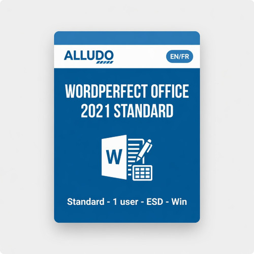 Alludo WordPerfect Office 2021 Standard License - 1 user - ESD - Win - English, French