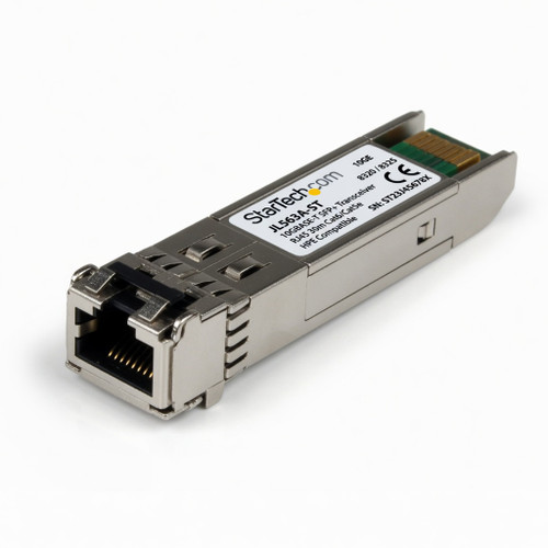 StarTech HPE JL563A Compatible SFP+ Module - 10GBASE-T - SFP to RJ45 Cat6/Cat5e - 10GE Gigabit Ethernet SFP+ - RJ-45 30m - HPE 8320, 8325-48Y8 ...