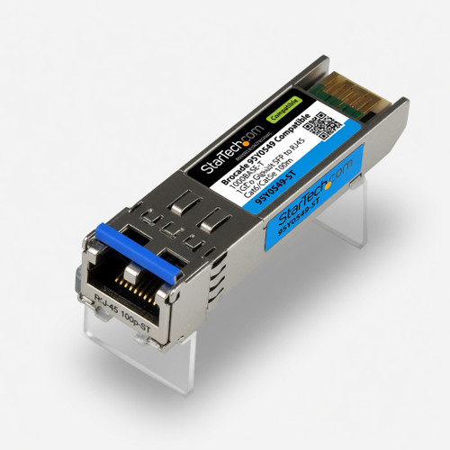 StarTech.com Brocade 95Y0549 Compatible SFP Module - 1000BASE-T - SFP to RJ45 Cat6/Cat5e - 1GE Gigabit Ethernet SFP - RJ-45 100m - (95Y0549-ST)