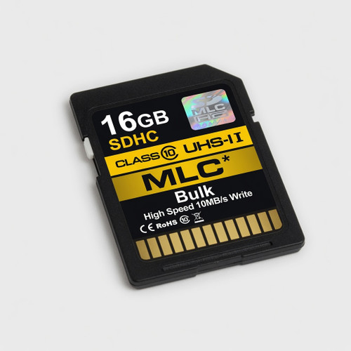 16GB SDHC CLASS10 Card (MLC), Bulk