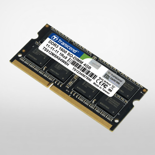 Transcend Information DDR3 1600 SO-DIMM 4GB 11-11-11 1Rx8
