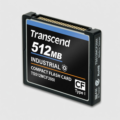 Transcend 512MB Industrial Compact Flash Card (TS512MCF200I)