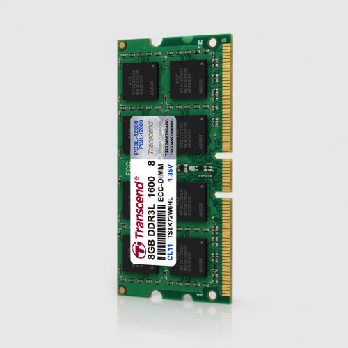Transcend 8 GB DDR3L 1600 ECC-DIMM Computer Internal Memory (TS1GLK72W6HL)