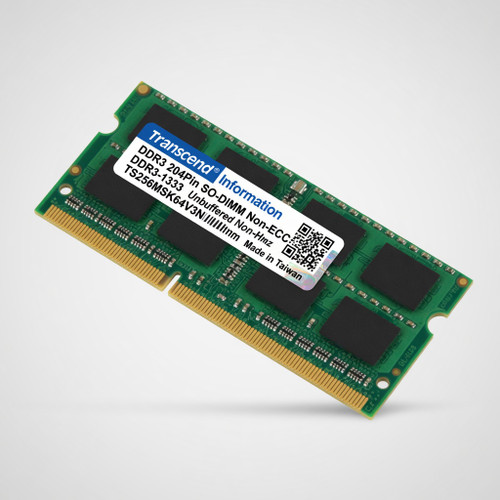 Transcend Information Ddr3 204pin So-dimm Ddr3-1333 Unbuffer Non-ecc Memory