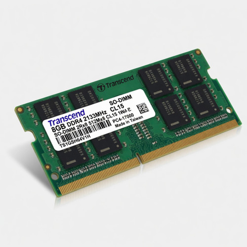 Transcend 8 GB DDR4 2133Mhz SO-DIMM 2Rx8 512Mx8 CL15 1.2 V