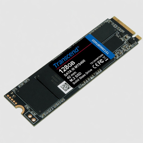 Transcend 128GB SATA III 6Gb/s MTS400 42 mm M.2 SSD Solid State Drive (TS128GMTS400)