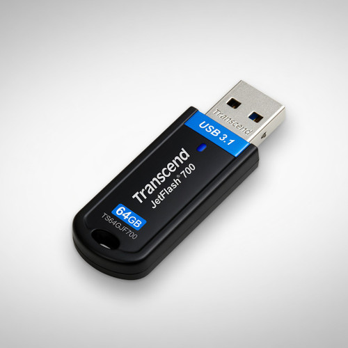 Transcend 64GB JetFlash 700 USB 3.1 Flash Drive (TS64GJF700)