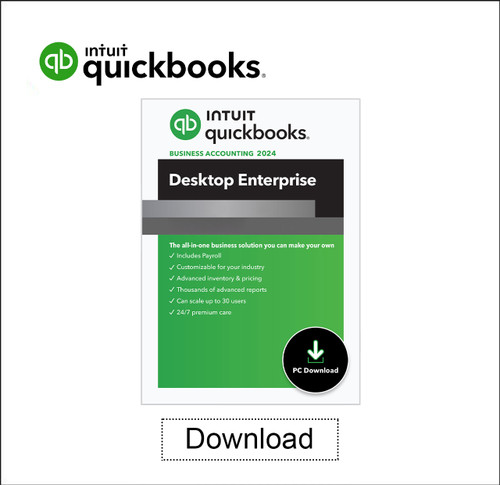 QuickBooks 2024 Enterprise Accountants Desktop Edition for Windows - Download