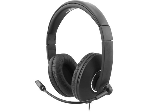 HamiltonBuhl Smart-Trek Mini Headset with in-Line Volume Control and 3.5mm TRRS Plug