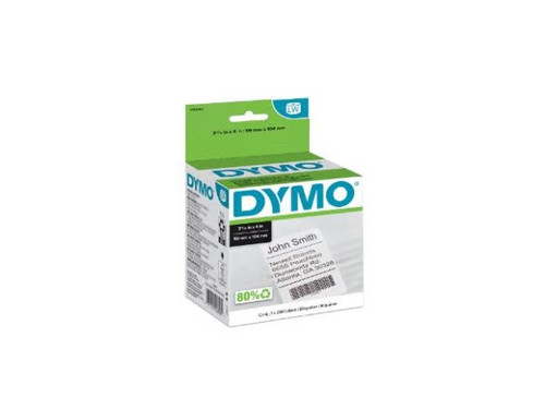 DYMO LW Shipping Labels for LabelWriter Label Printers, White, (2-5/16 x 4)-Inch, 1 roll of 250 (1763982)