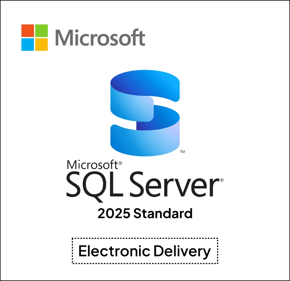 SQL Server 2025 Standard with 10 CALs - Download
