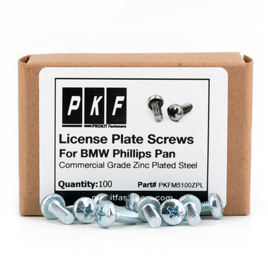 License Plate Screws For BMW