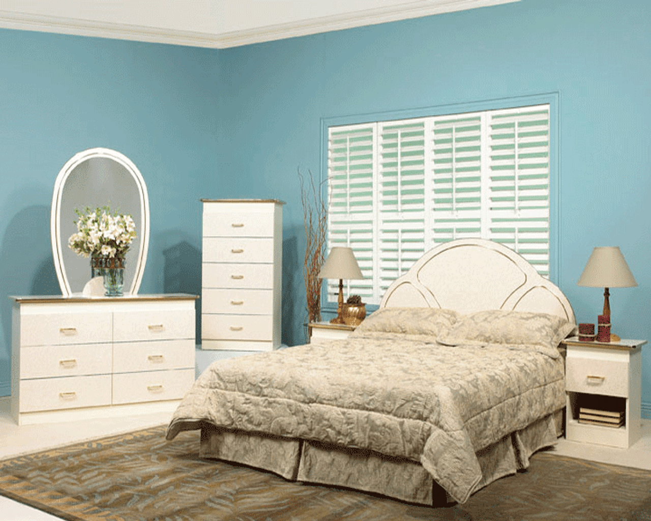 6 Piece Double Or Queen Bedroom Set