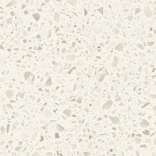 Bianco Mineral, 4" x 4", Everform® Solid Surface, Solid Surfacing
