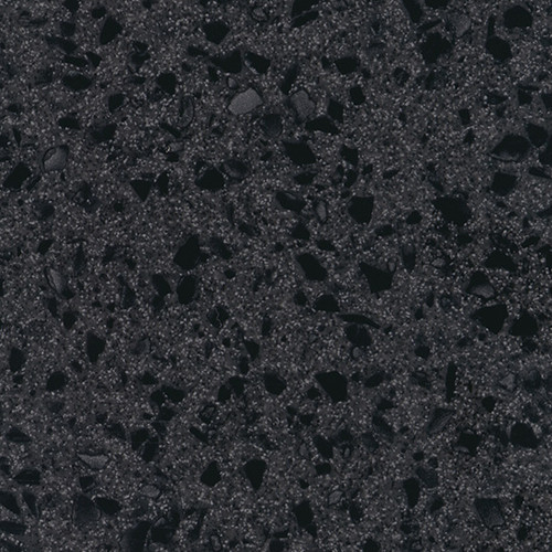 Black Lava, 4" x 4", Everform® Solid Surface, Solid Surfacing