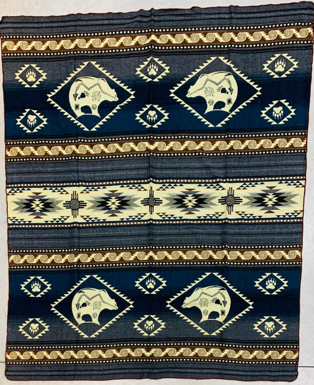 Blanket Bears - Grey/Dark Blue