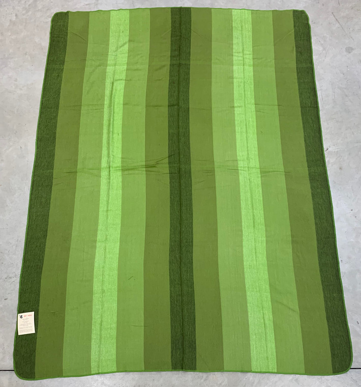 Blanket Wide Strips - Green 