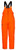 Shield Series Drencher Insulated Bib-Blaze Orange