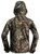 Shield Youth Drencher Jacket - MO DNA hood up back view