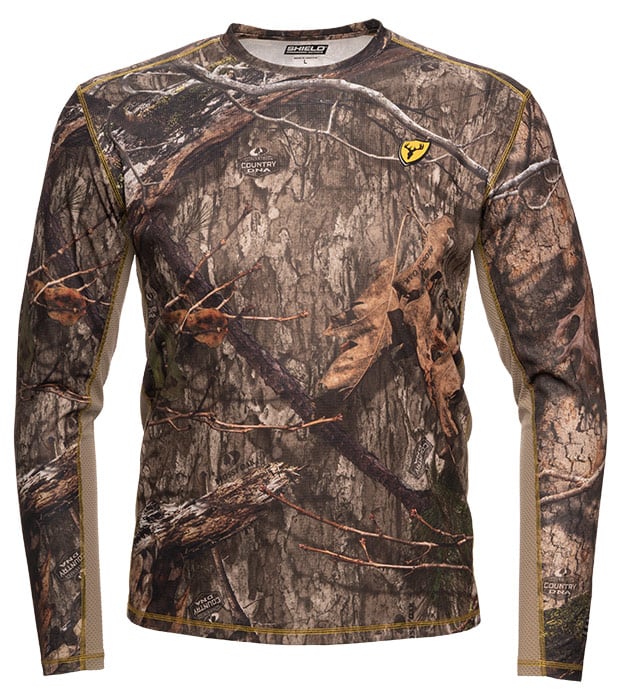 Shield Series Angatec Performance Shirt - MO DNA (Mossy Oak Country DNA)