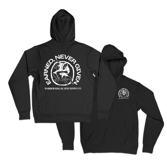 EARNED, NOT GIVEN WKFW HOODIE BLACK