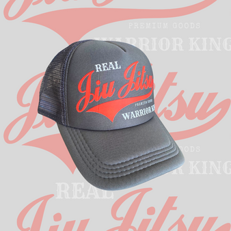 Real Jiu Jitsu Trucker Hat - Grey