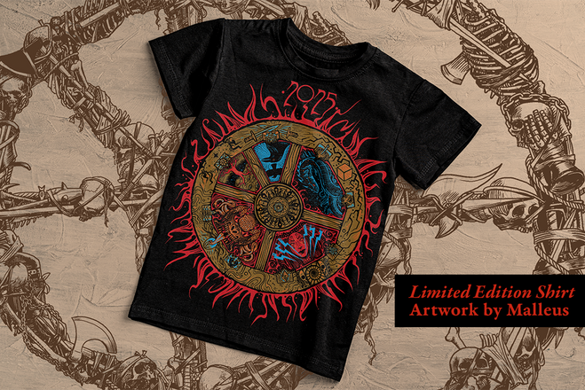 Burning Con 2025 T-shirt and Poster Bundle