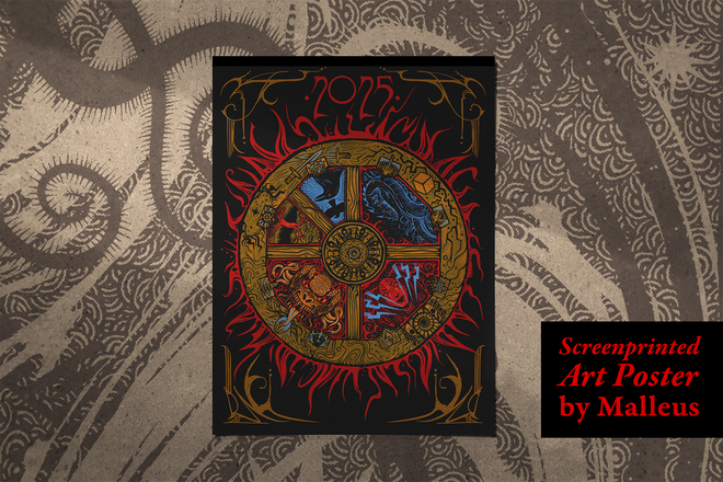 Burning Con 2025 T-shirt and Poster Bundle