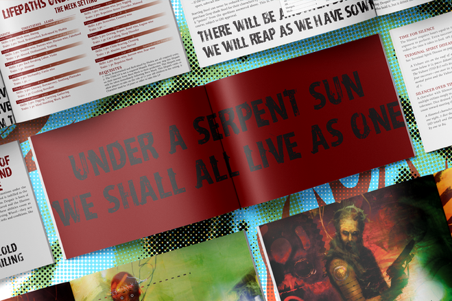 Under a Serpent Sun, SCHISM & Black Lipstick 3 zine bundle