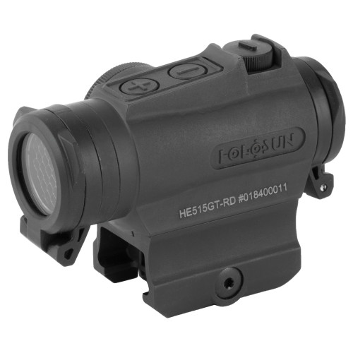 Holosun Technologies, Micro Red Dot, 2MOA Red Dot with 65MOA Circle or 2MOA Dot, QR Mount, Side Battery, Black
