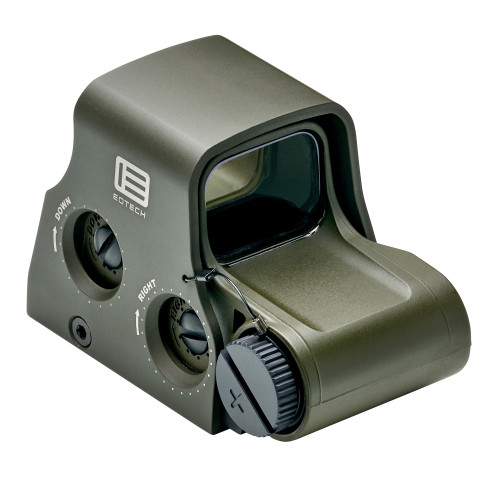 EOTECH, XPS2, Holographic, Non-Night Vision Compatible Sight, Red Reticle, 68MOA Ring with 1 MOA Dot, Olive Drab Green, Rear Buttons