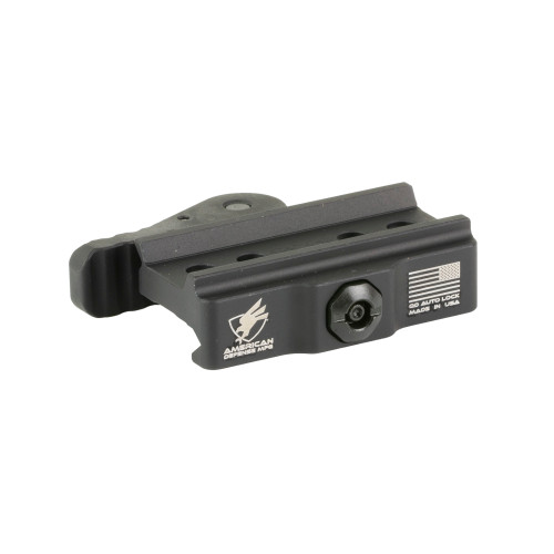 IRAYUSA, Quick Detach Mount, Anodized Finish, Black, Fits Picatinny, For iRay RICO Thermals