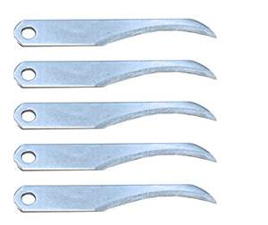 SMB #104 Precision 3/4" Concave Curved Carving Blades (5/25/100/300) SMB #104 Precision 3/4" Concave Curved Carving Blades (5/25/100/300)