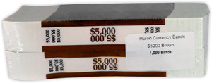 Huron Currency Band $5000 Brown (20,000 pcs)