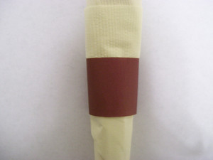 Huron Paper Napkin Bands, Self-Sealing Ring, 1 1/2" x 4 1/4" (Burgundy 20,000 pcs)