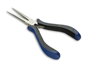 Huron Precision Pliers, Springloaded, Long Needle Nose, 5.75 In Huron Precision Pliers, Springloaded, Long Needle Nose, 5.75 In