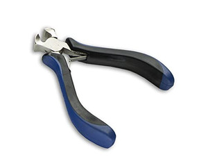 Huron Precision End Nipper Pliers, Springloaded, 4.25 In Huron Precision End Nipper Pliers, Springloaded, 4.25 In