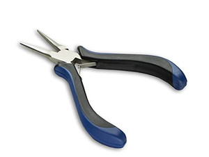 Huron Precision Pliers, Springloaded, Needle Nose, 5.25 In Huron Precision Pliers, Springloaded, Needle Nose, 5.25 In
