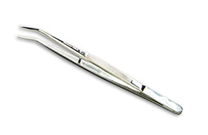 Huron Precision Tweezers, Curved FINE Point, 6 in Huron Precision Tweezers, Curved FINE Point, 6 in