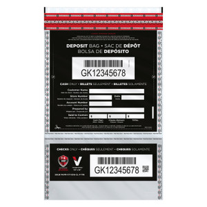 Fraudstopper Level 4 10x16 Twin Clear Tamper Evident Bag (100) Fraudstopper Level 4 10x16 Twin Clear Tamper Evident Bag (100)