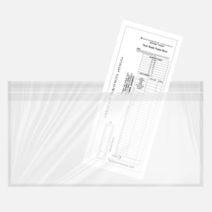 Pap-R Products 5x10 Adhesive Backed Document Pouch (50)