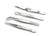 Huron Precision Tweezers Set, 4PC Huron Precision Tweezers Set, 4PC