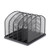 Huron Organizer Vertical 5 Slot, Black Metal Mesh