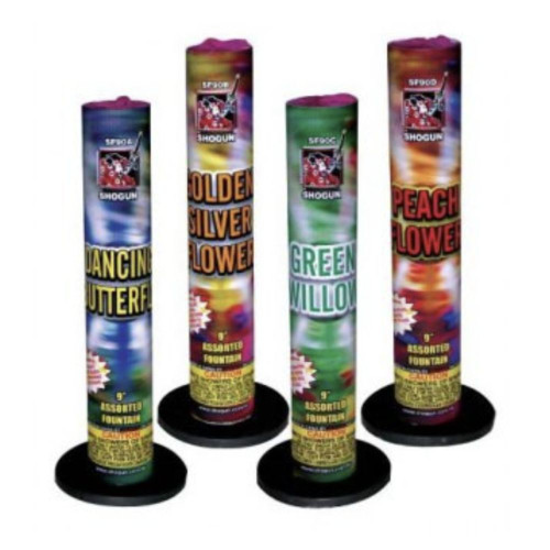 Shogun Assorted 9in Fountains