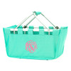 Personalized Mint Collapsible Market Tote