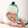 "Ice Caps" Penguin Plush Stuffed Animal & Knit Cap Hat for 0-6 mo Baby Baby Shower Gift Set - Baby Aspen BA11039NA 