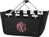 Black Collapsible Market Tote