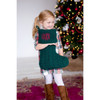 Personalized Hunter Green Cable Knit Christmas Stocking